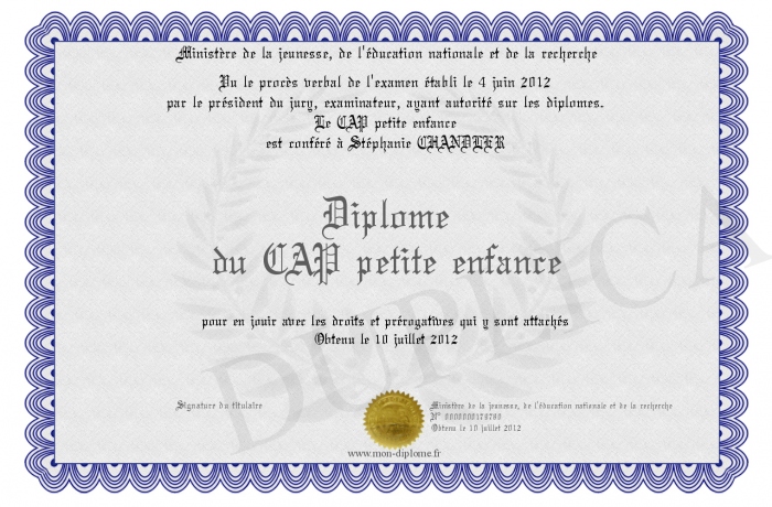 diplome universitaire petite enfance